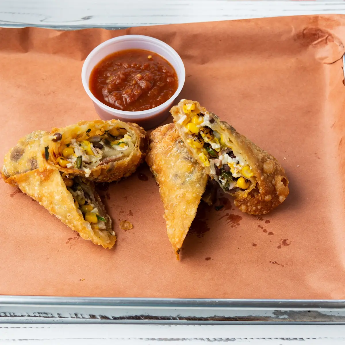Cheeseburger Egg Rolls