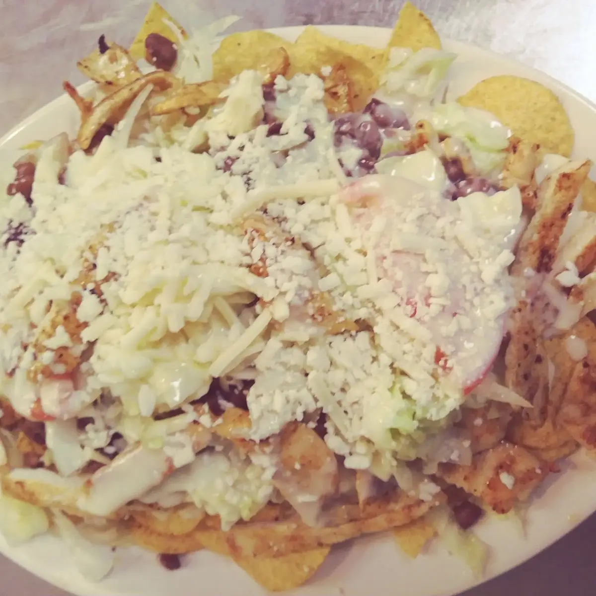 Chicken Nachos Supreme
