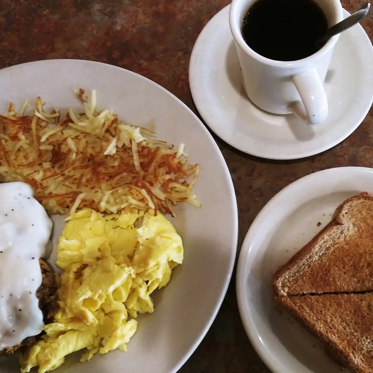 Chicken Fried Steak and Eggs