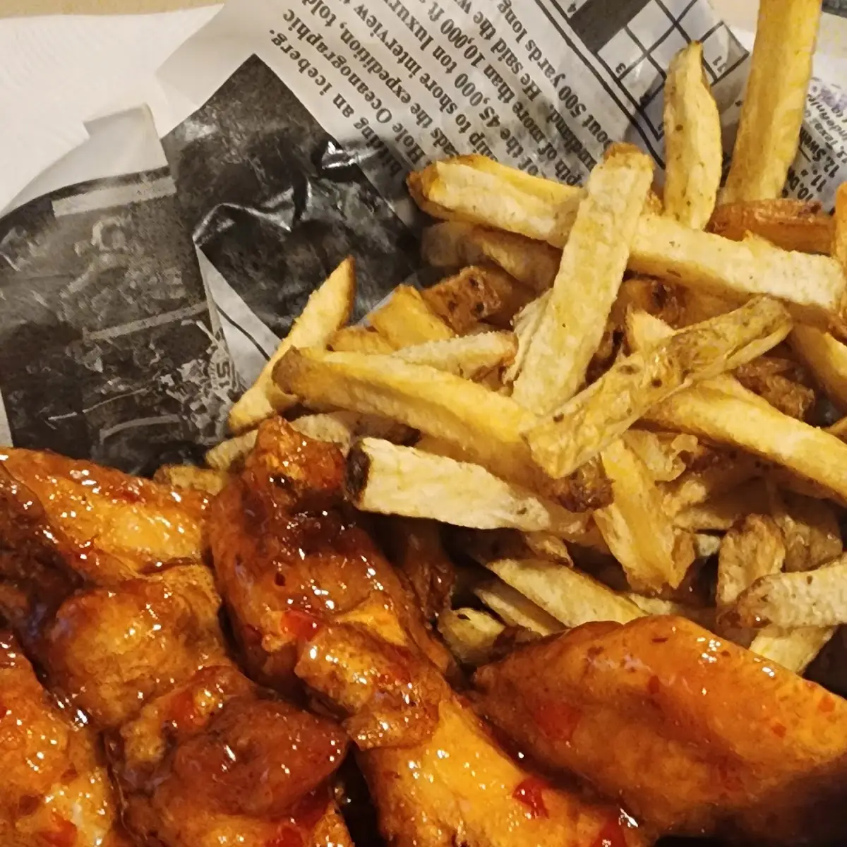 Honey Barbecue Wings