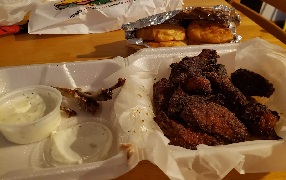 Burnt Chicken Wings