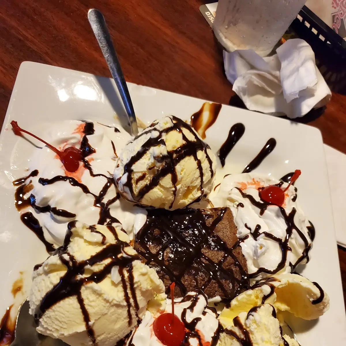 Brownie Sundae