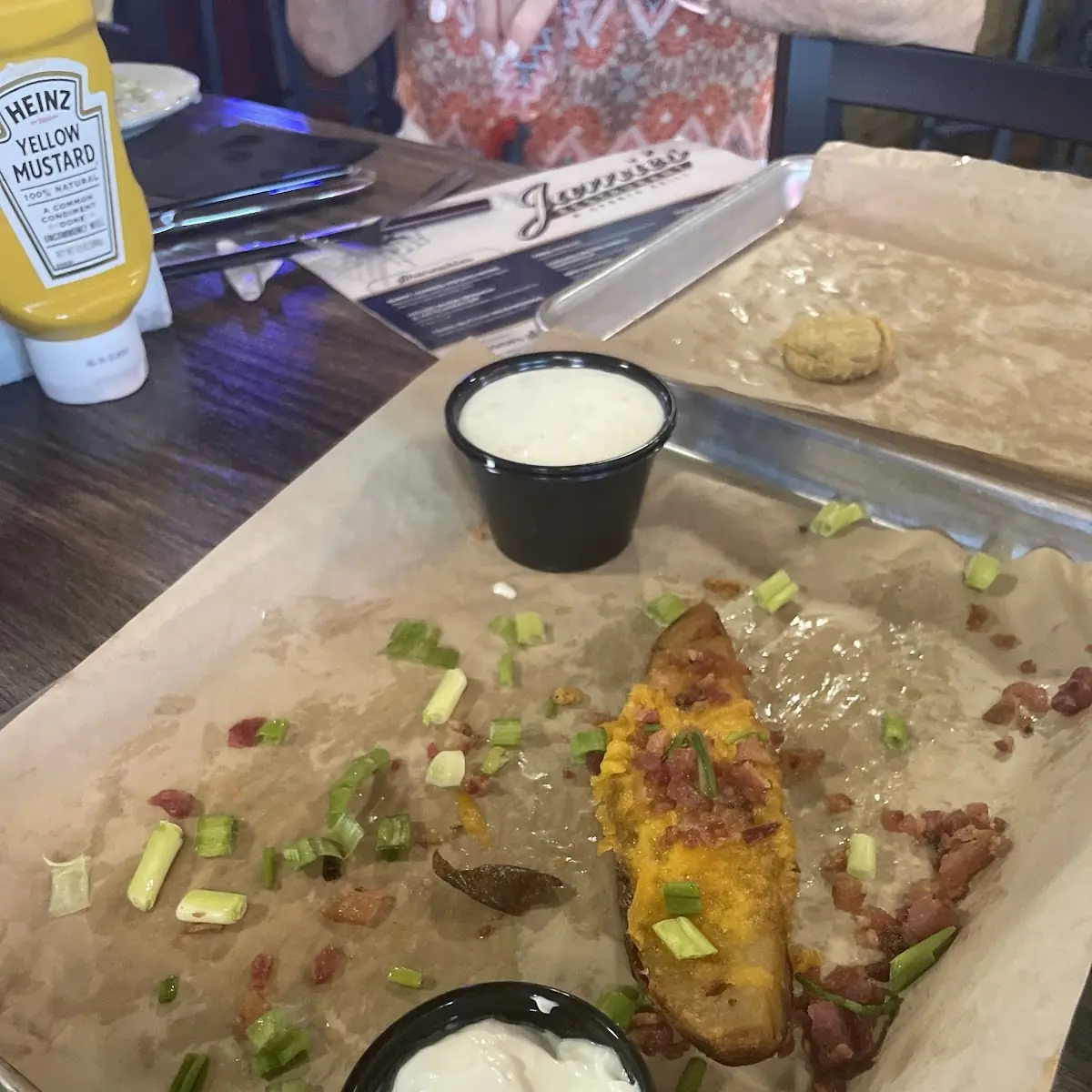 Giant Loaded Potato Skins