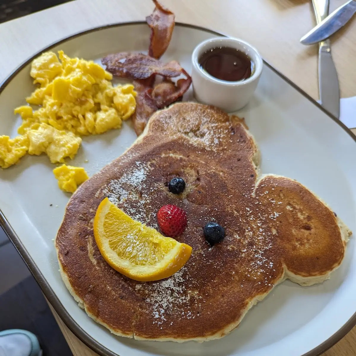 Smiley Face Pancake