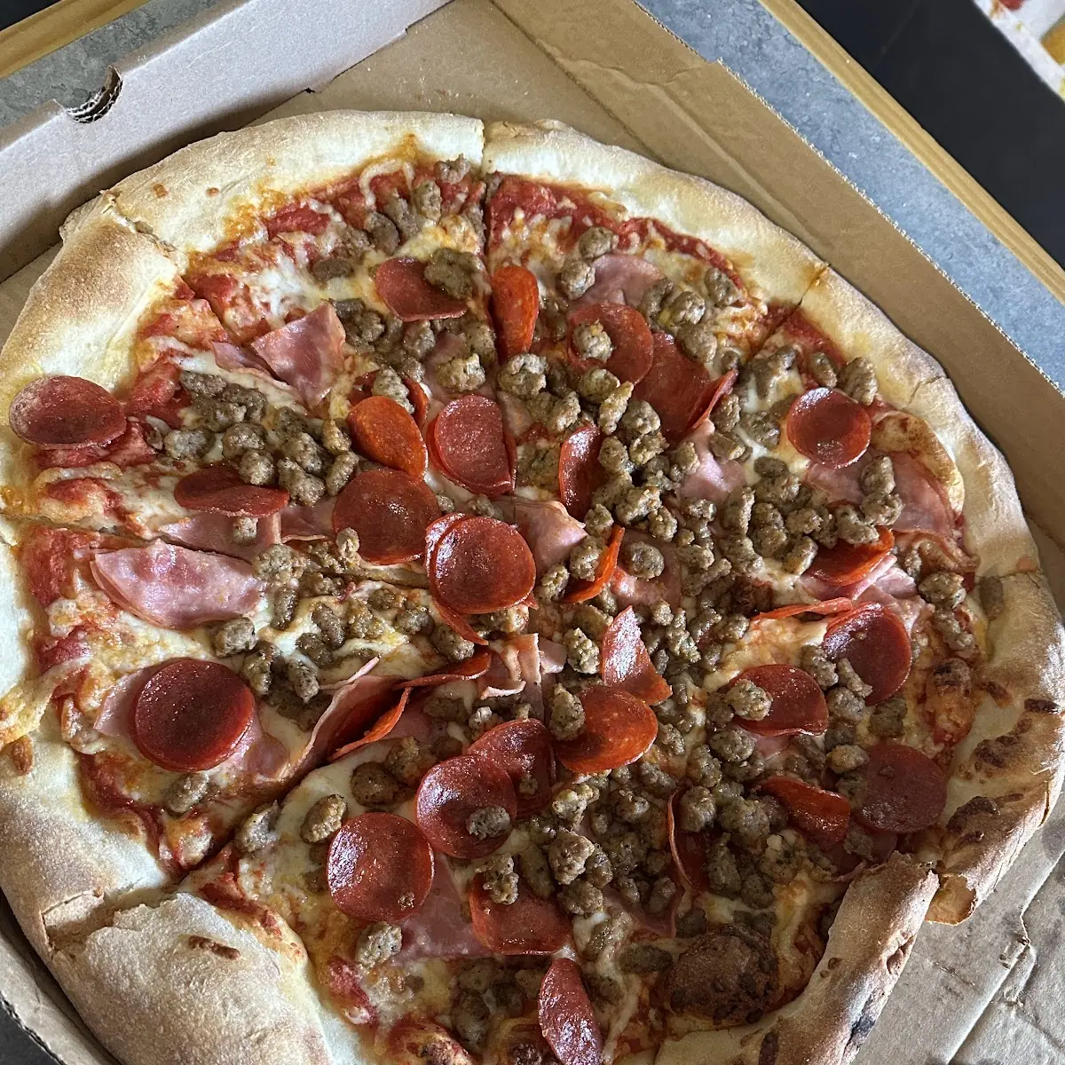 Large Meat Lovers Pizza