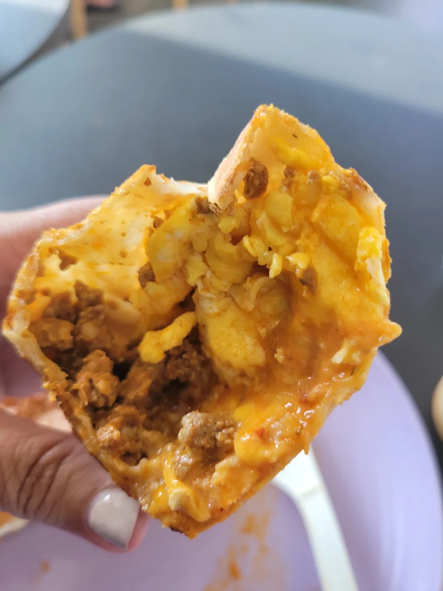 Chorizoe Breakfast Burrito