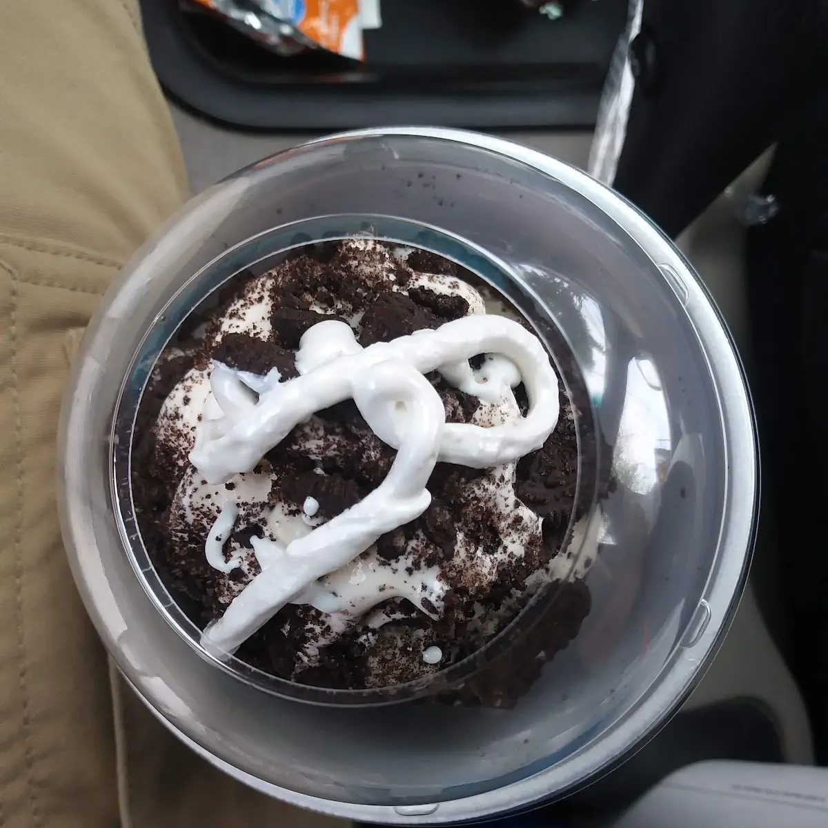 Double Stuft Oreo Waffle Cone