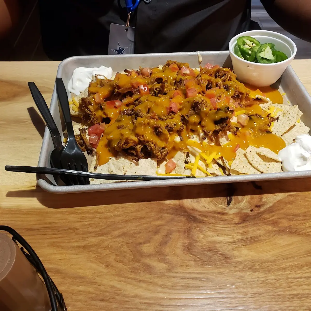 Pulled Pork Nachos with Sides