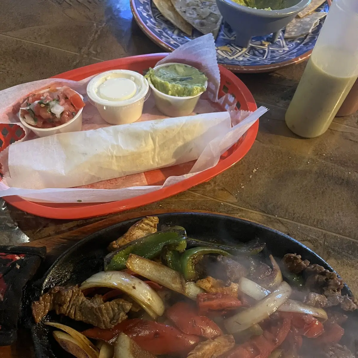 Beef and Chicken Fajitas
