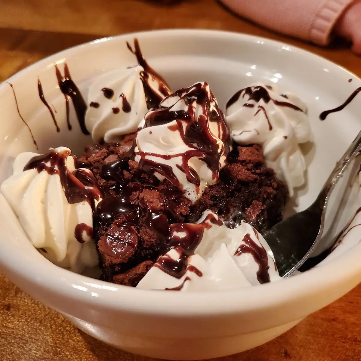 Hot Fudge Brownie