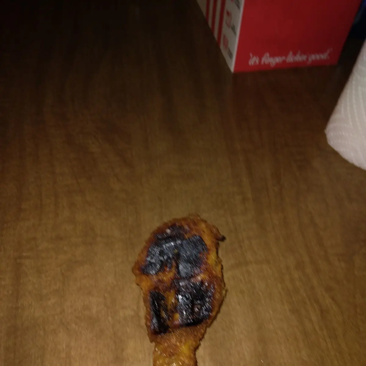 Burnt Chicken Leg