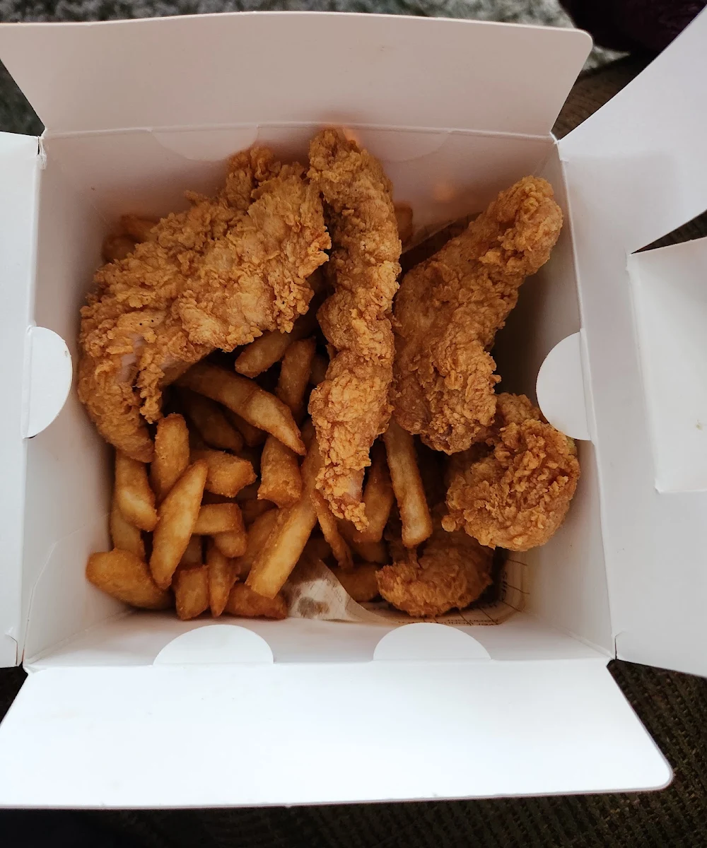 Chicken Strips and Fries, WOW Chicken (Ponoka)