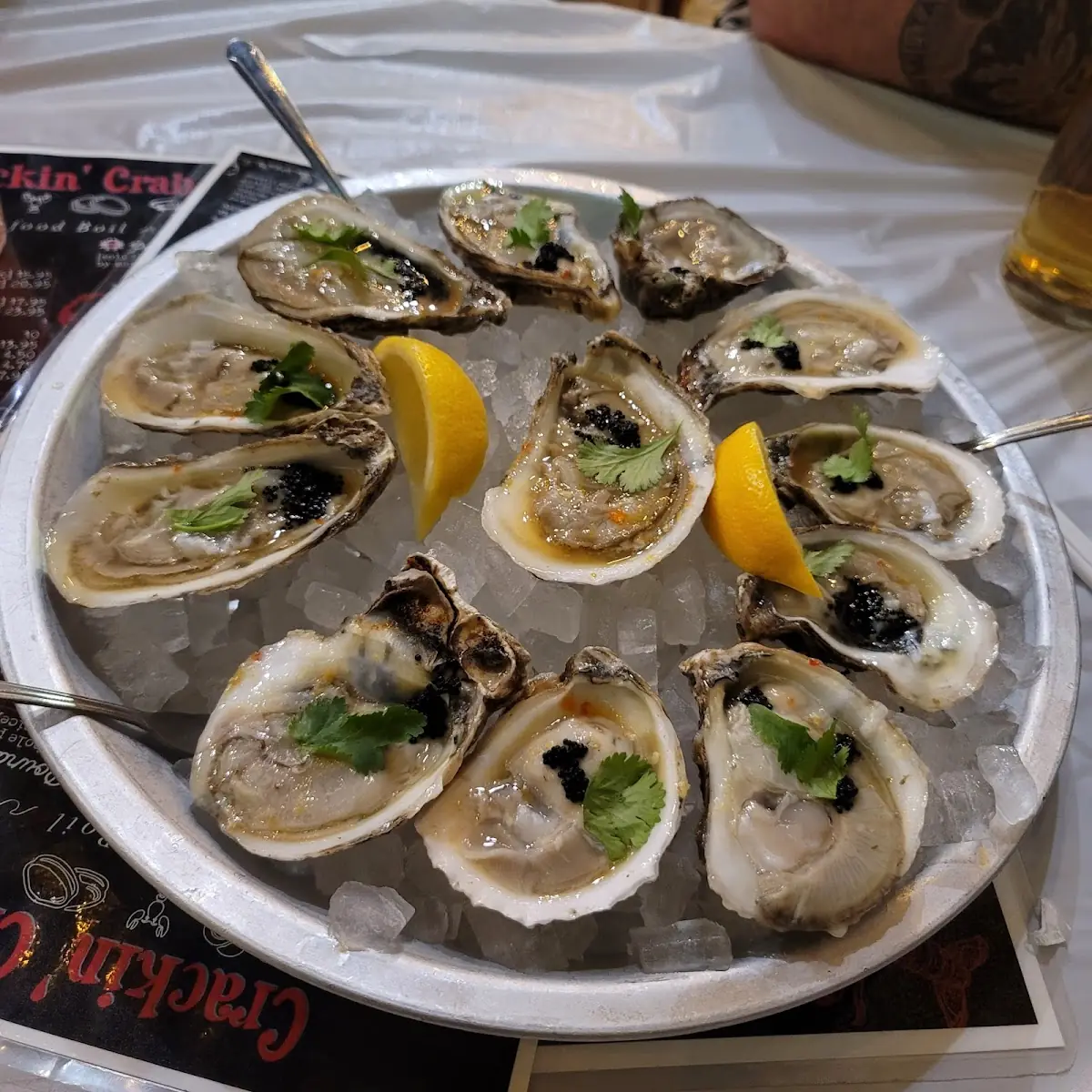 House Oysters on the Half Shell