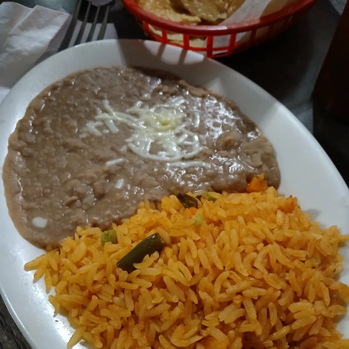 Fixings with Shrimp Fajitas