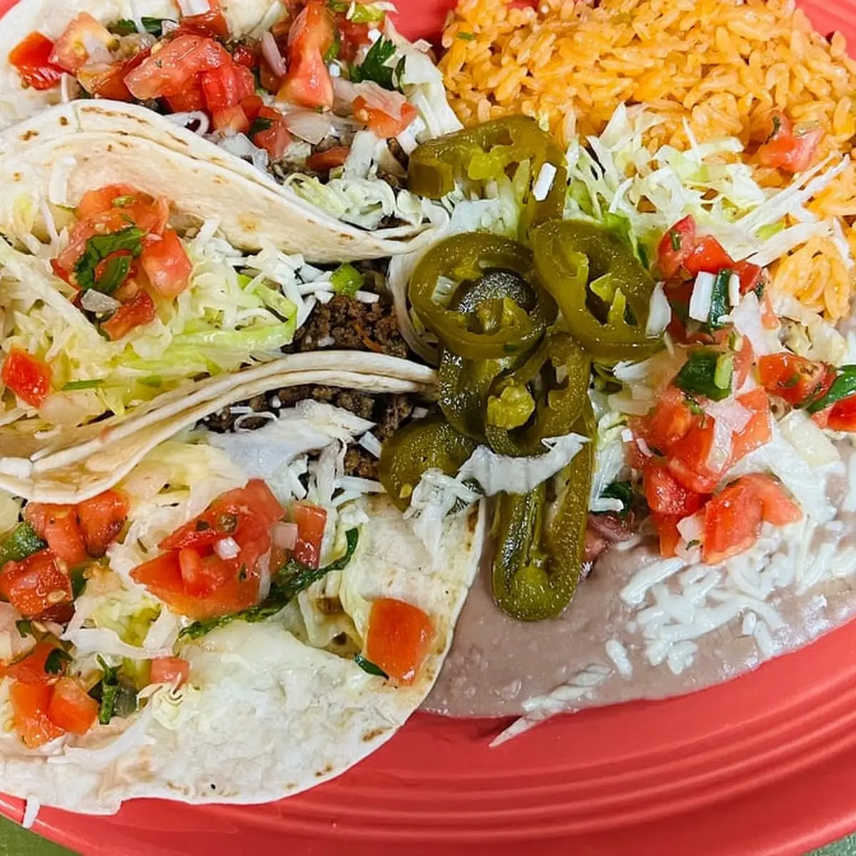 Chicken soft taco ALC