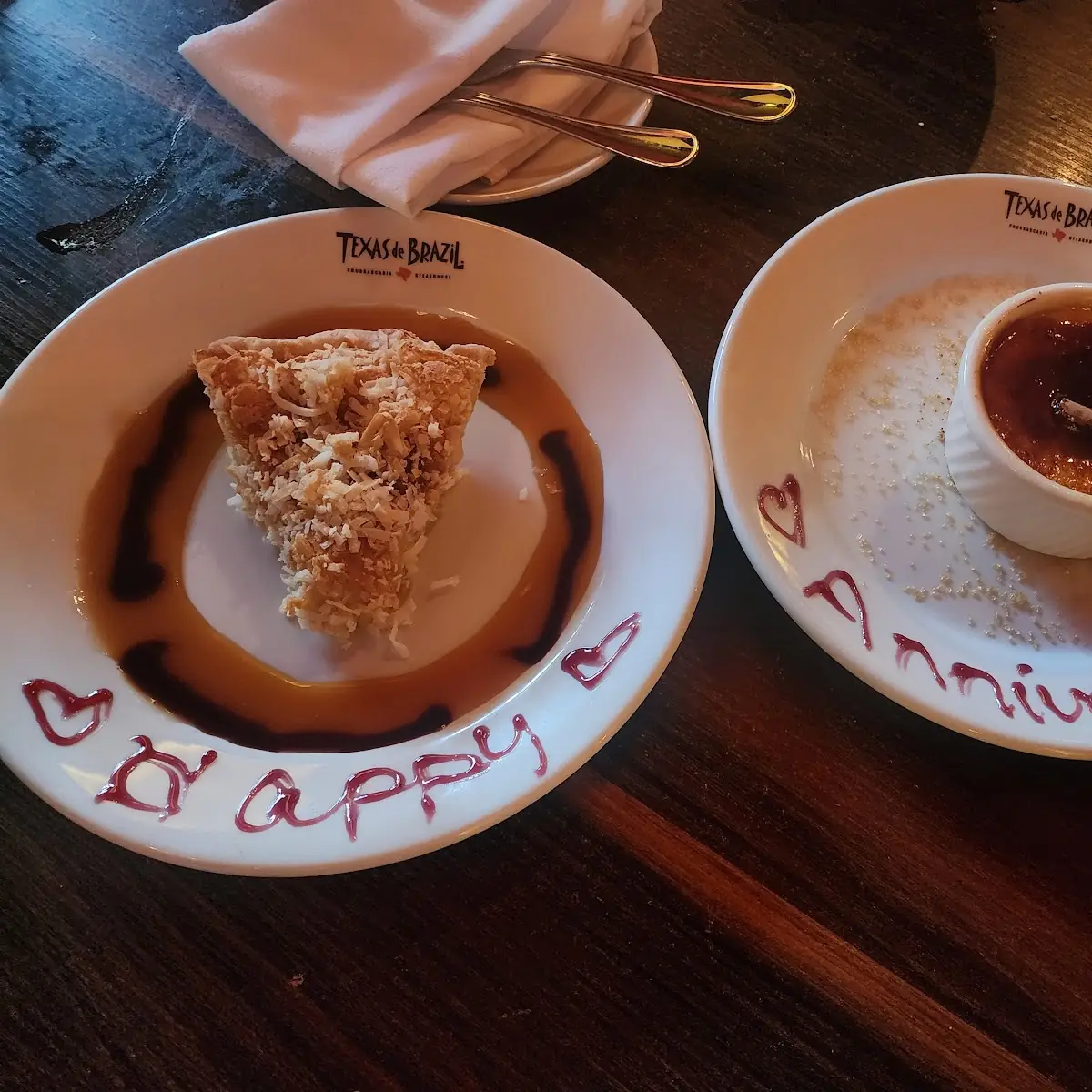 Coconut Cream Pie & Creme Brulee