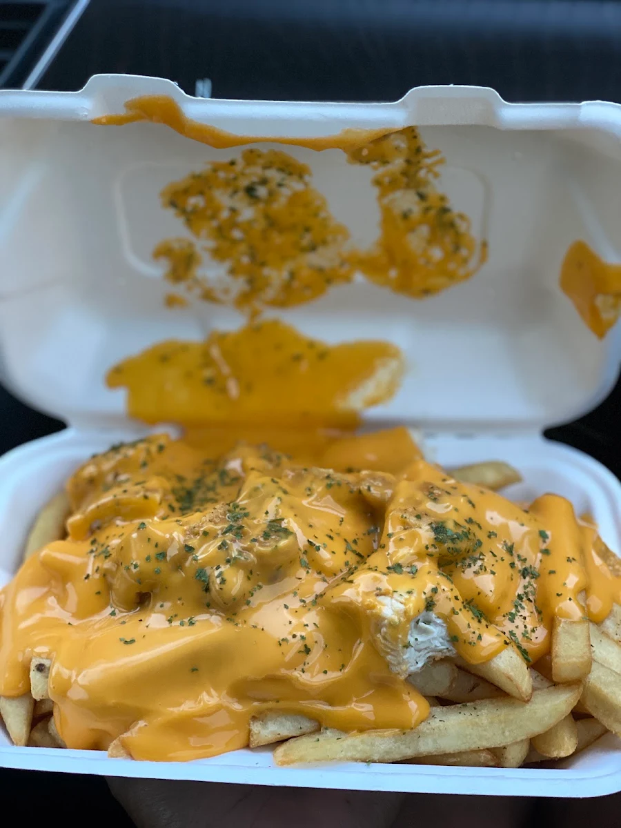 Cheesy Cluck Fries