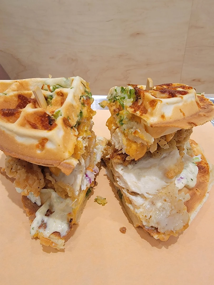 Clucked Little Waffles