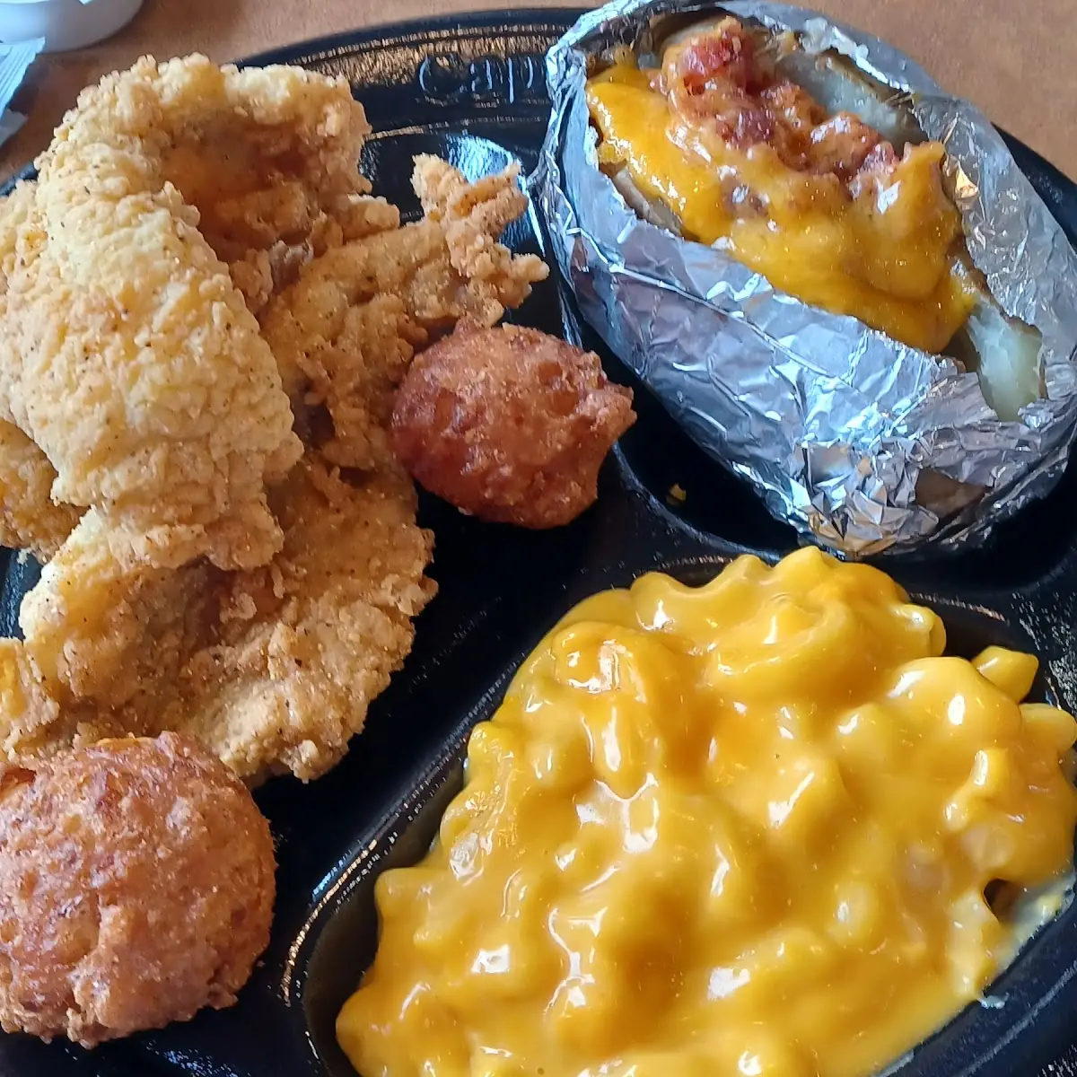 3 PC Catfish Dinner