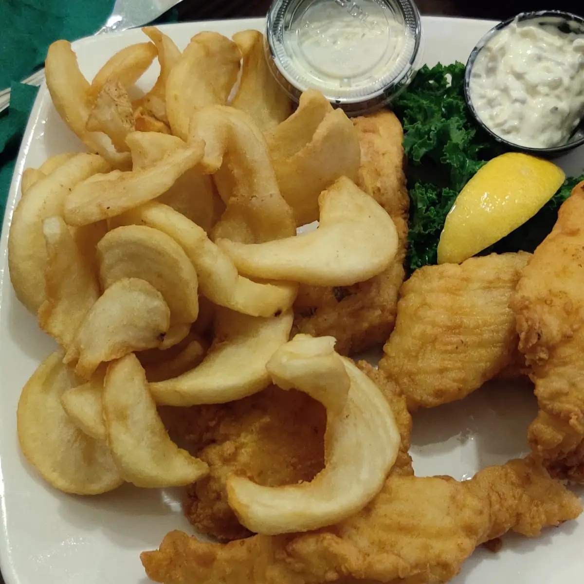 Large Fish and Chips