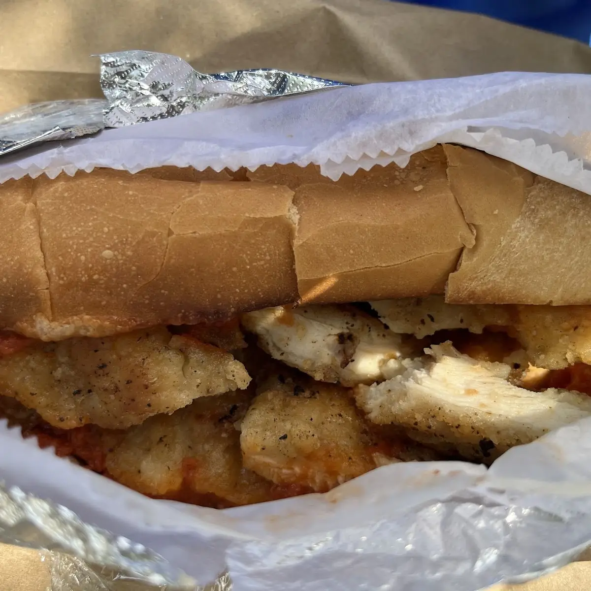 Chicken Parmesan Sandwich