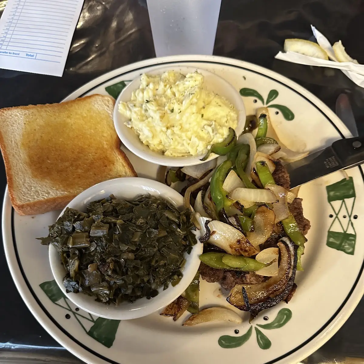 Hamburger Steak Dinner