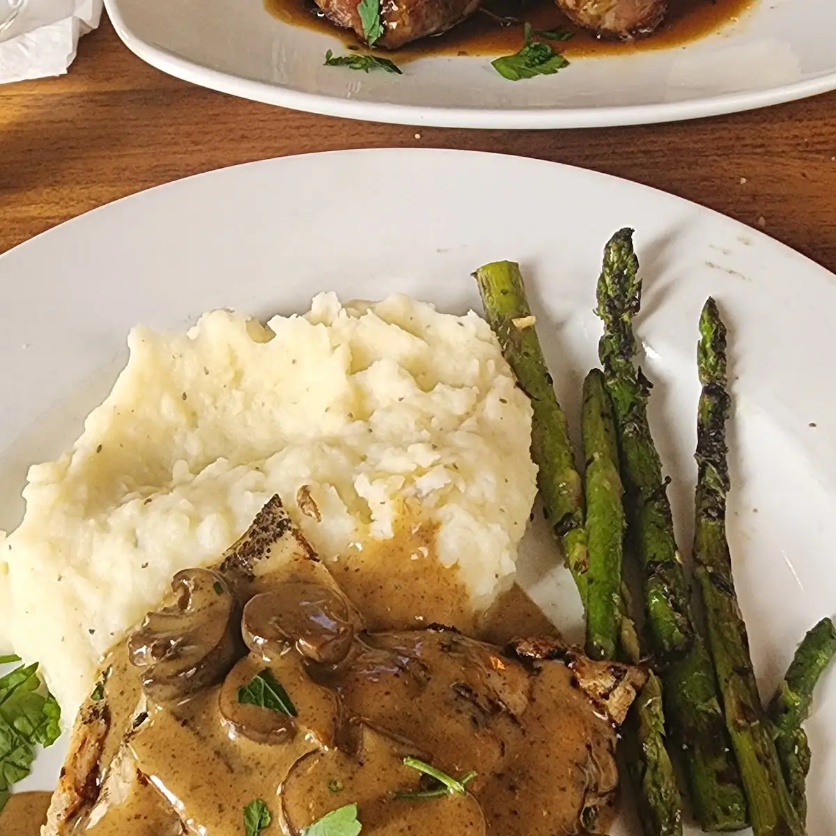 Grilled Chicken Marsala