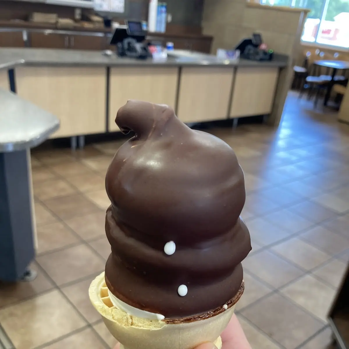 Chocolate Dipped Cone
