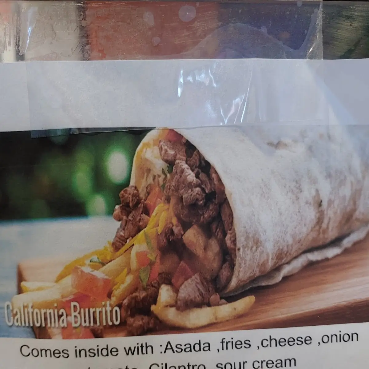 Burrito Pura Carne All Meat