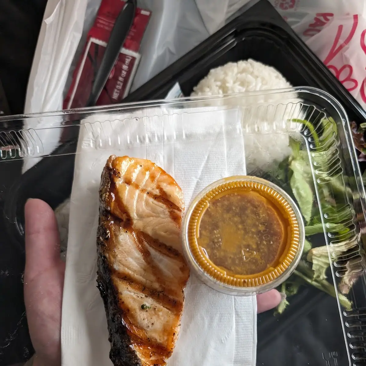 Grilled Salmon Teriyaki 2 pcs