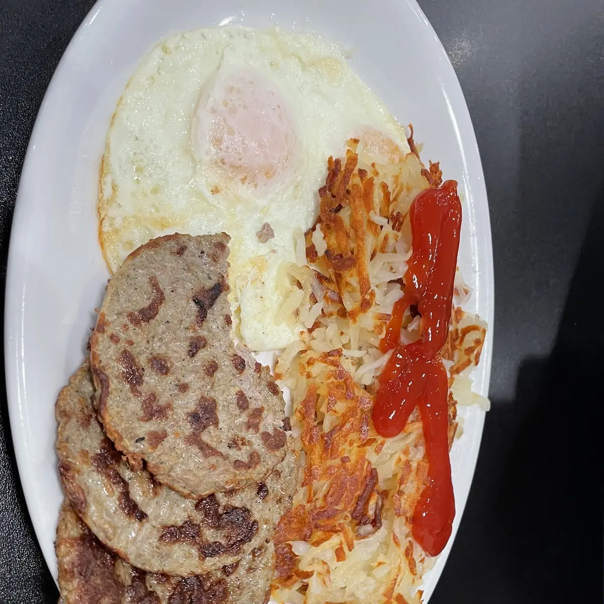 Sausage and Eggs Any Style