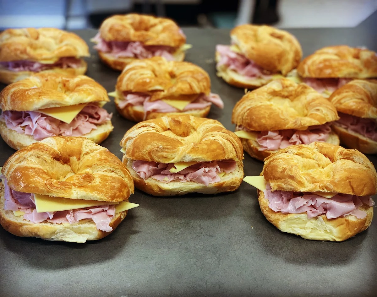Ham & Cheese Croissant, Kwik Koffee Alkimos. Coffee Drive Thru.