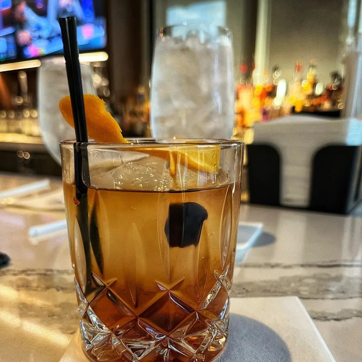 Caramelized Pineapple Old Fashioned