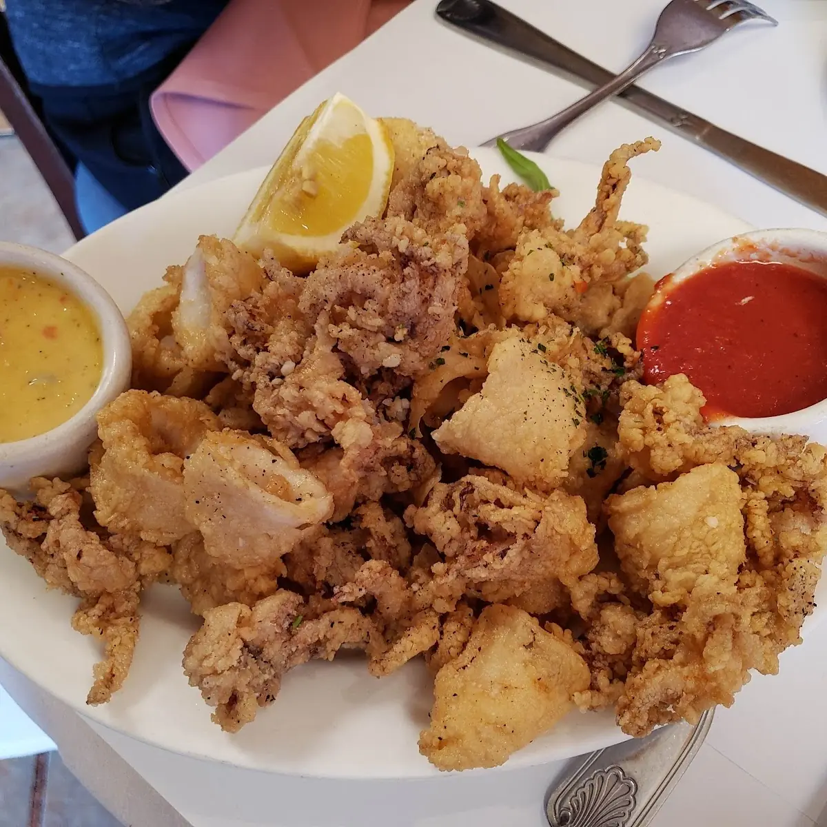 Calamari Fritti Dinner