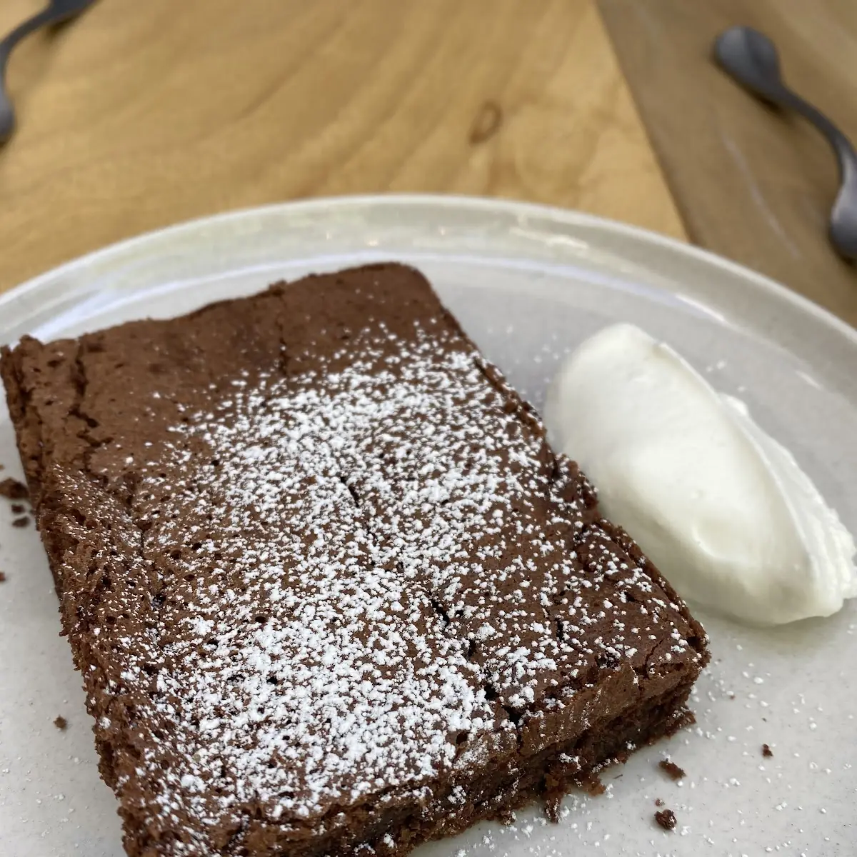 Chocolate Pavé with Crème Chantilly