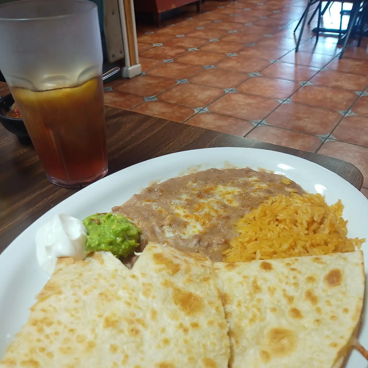 Chicken Quesadilla Combo