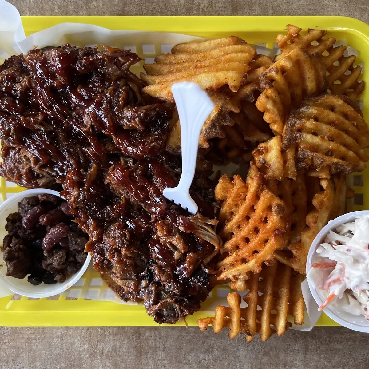 Open Faced Pulled Pork