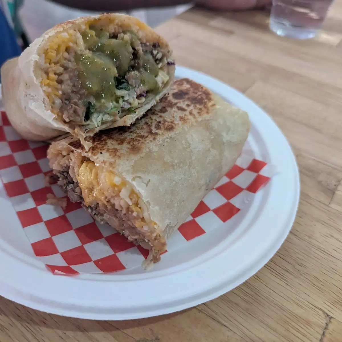 Chorizo Breakfast Burrito