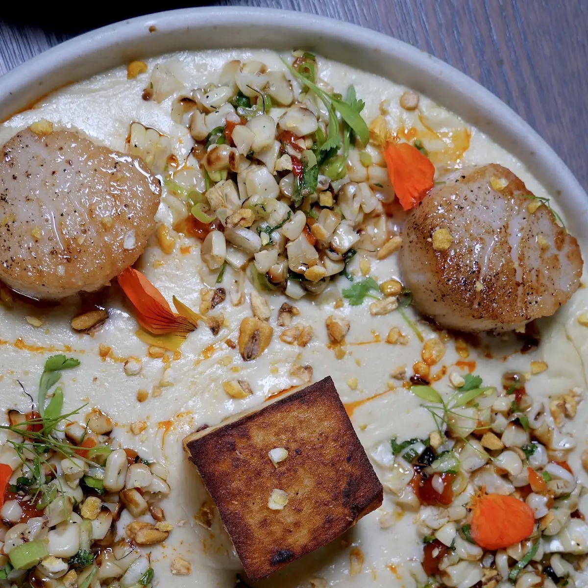 Seared Scallops