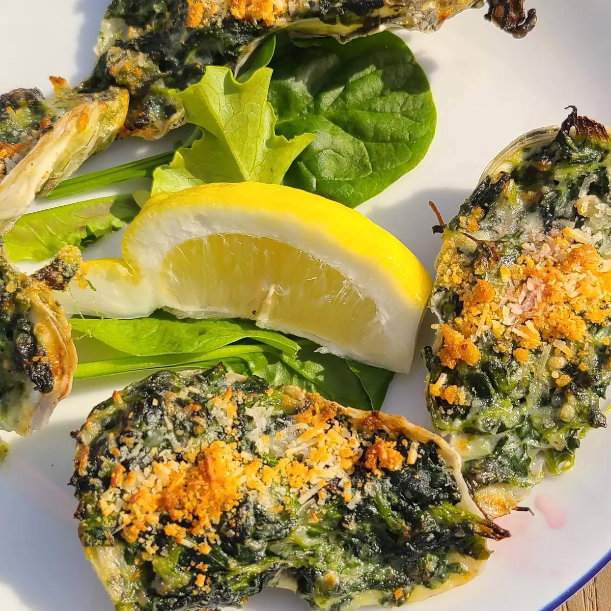Oysters Rockefeller