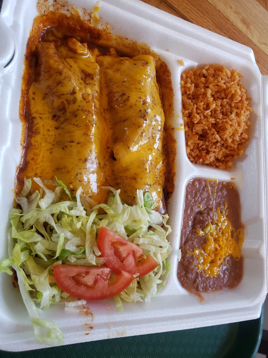 Chicken Enchiladas