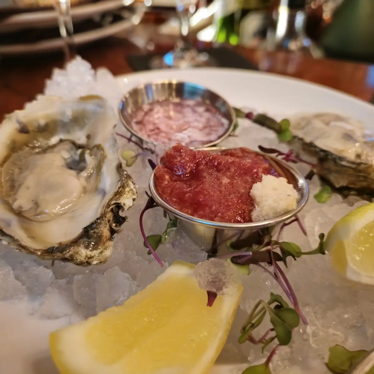 Oysters on the Half