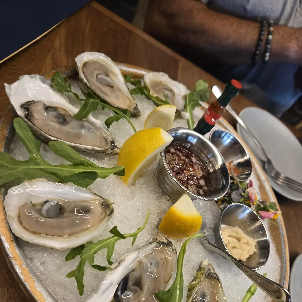 Blue Point East Coast Oysters Mignonette