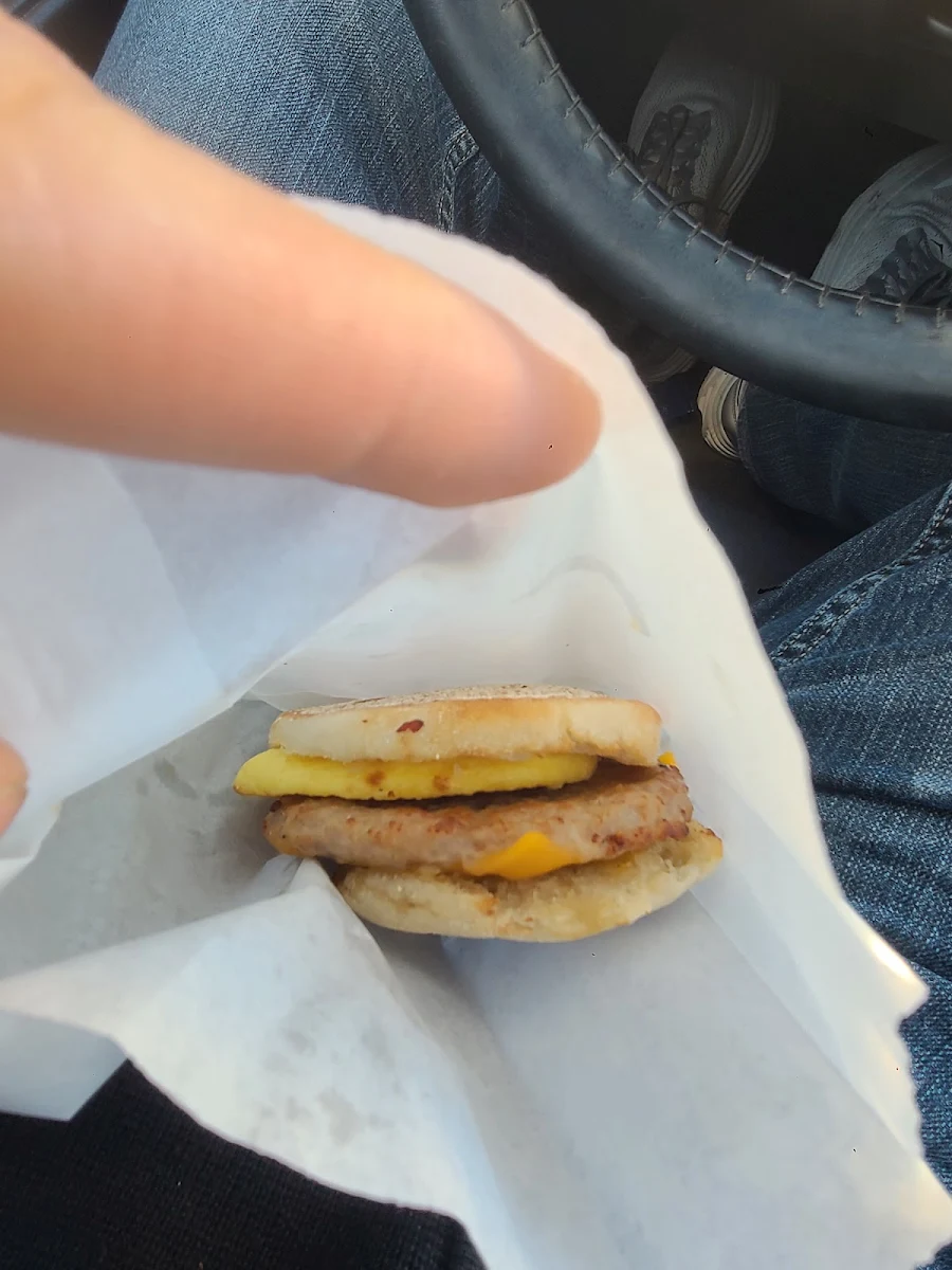 Sausage Egg and Cheese Sandwich