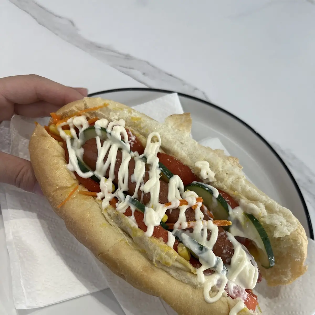 Loaded Hot Dog