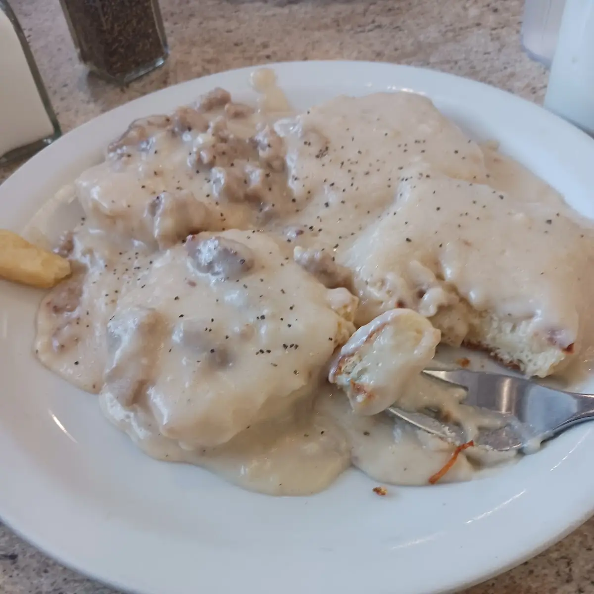 Biscuits and Sausage Gravy