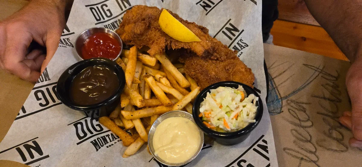 Fish and Chips, Montana’s BBQ & Bar