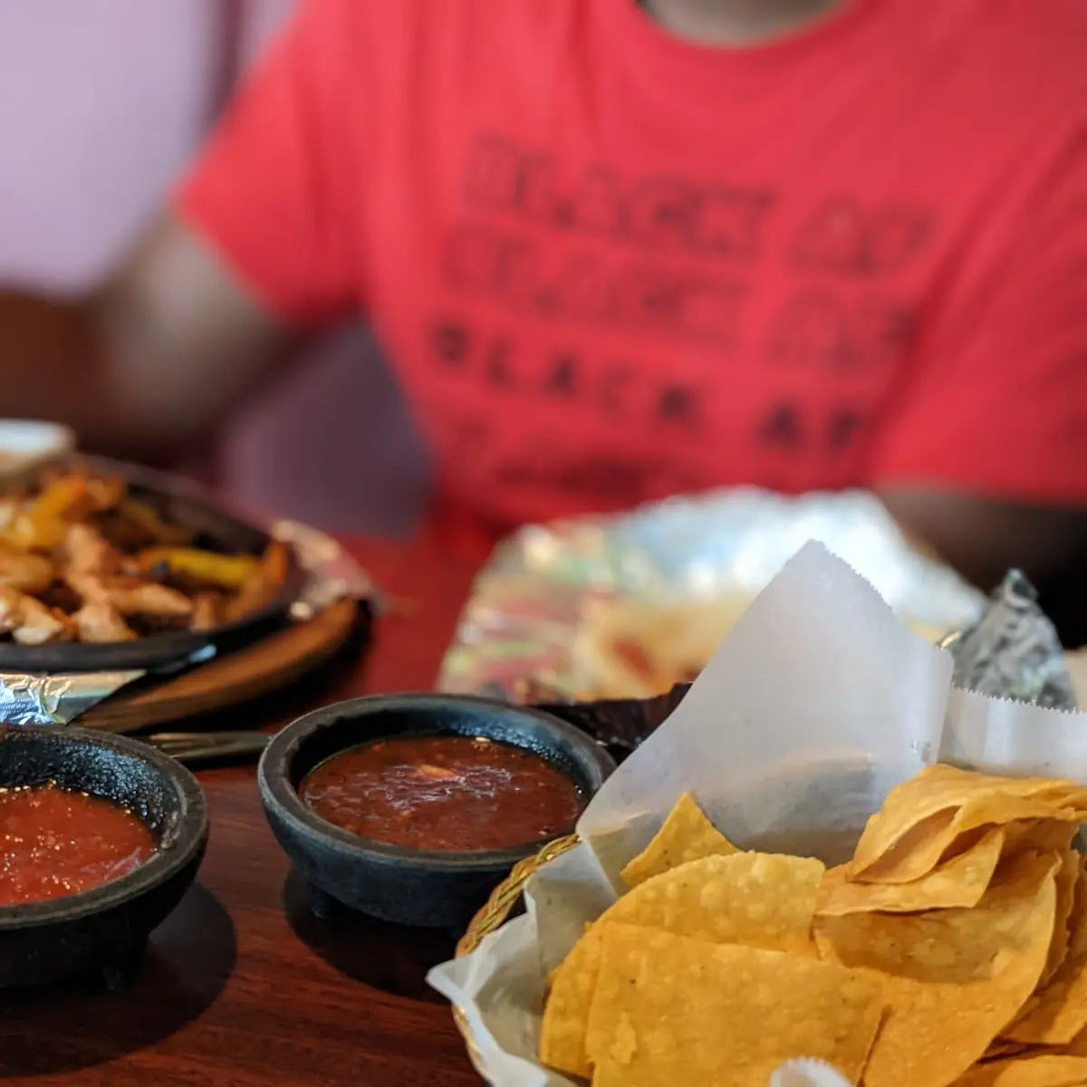 Chicken and Shrimp Fajitas