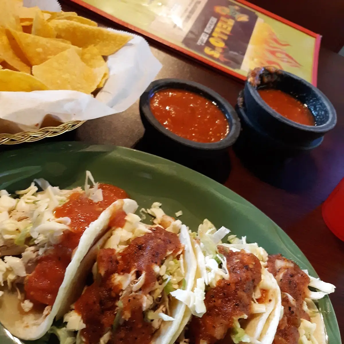 Soft Shell Chicken Tacos