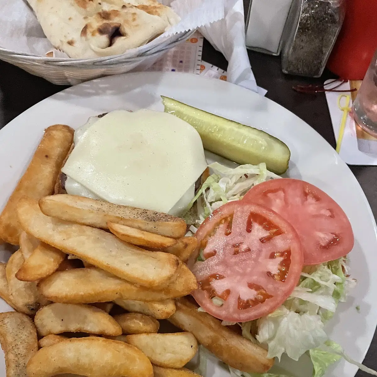 Burger with Fries